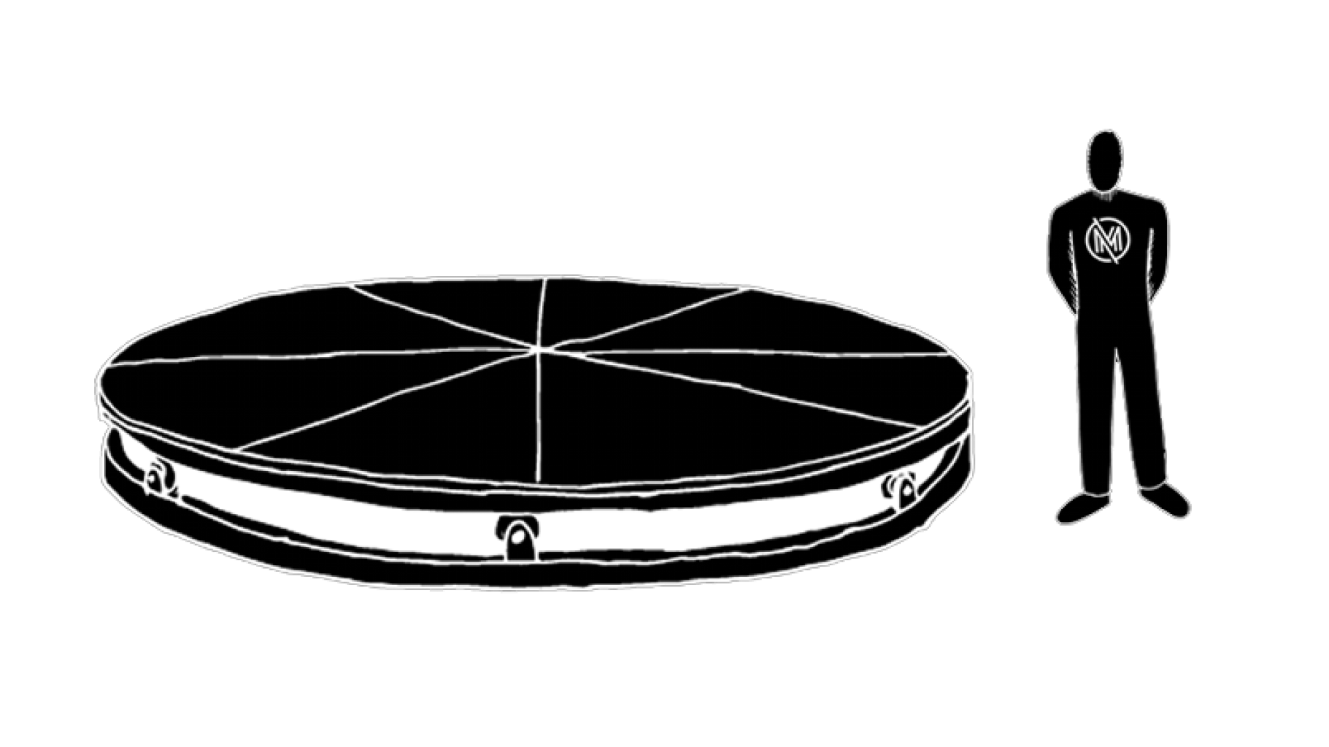 11ft Turntable