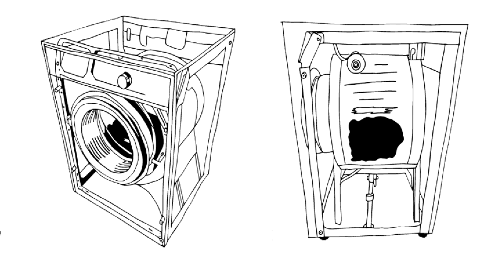 Clear Washing Machine
