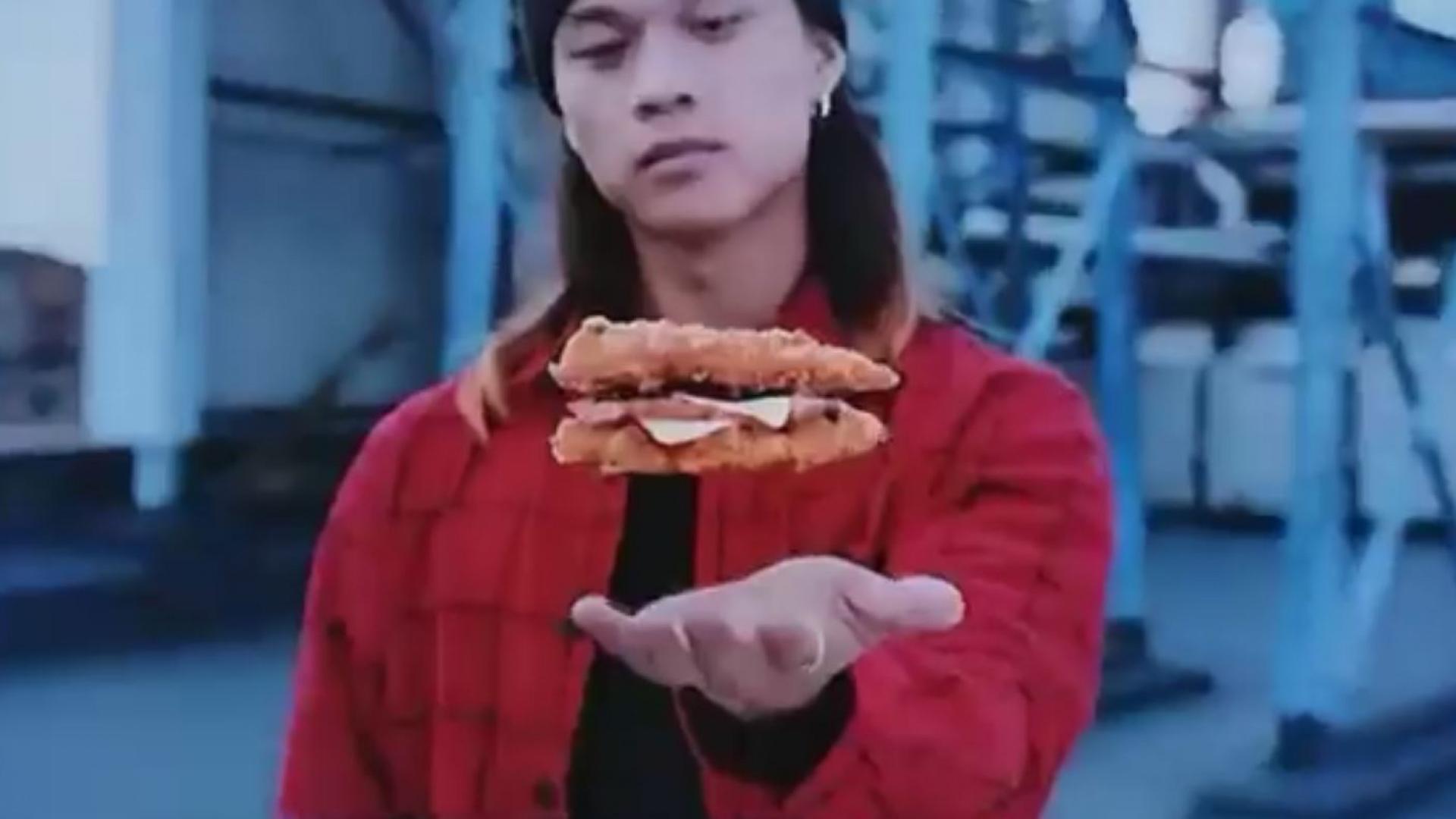 Double Down Burger